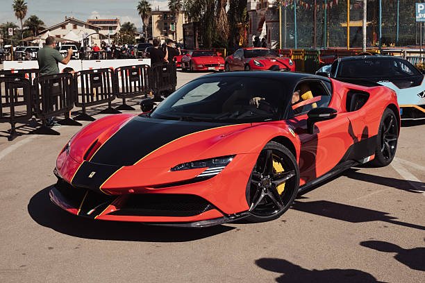 First Ferrari F80 arrives in Dallas, Texas with a wild exterior finish